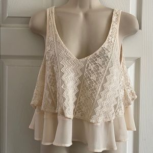 Bar III Cropped Tank Top